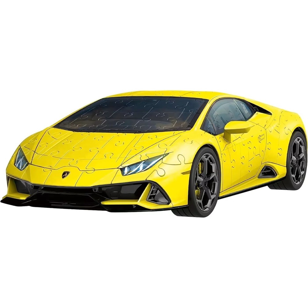 Ravensburger 3D puzzle (slagalice) - Lamborghini, zute boje - Image 2