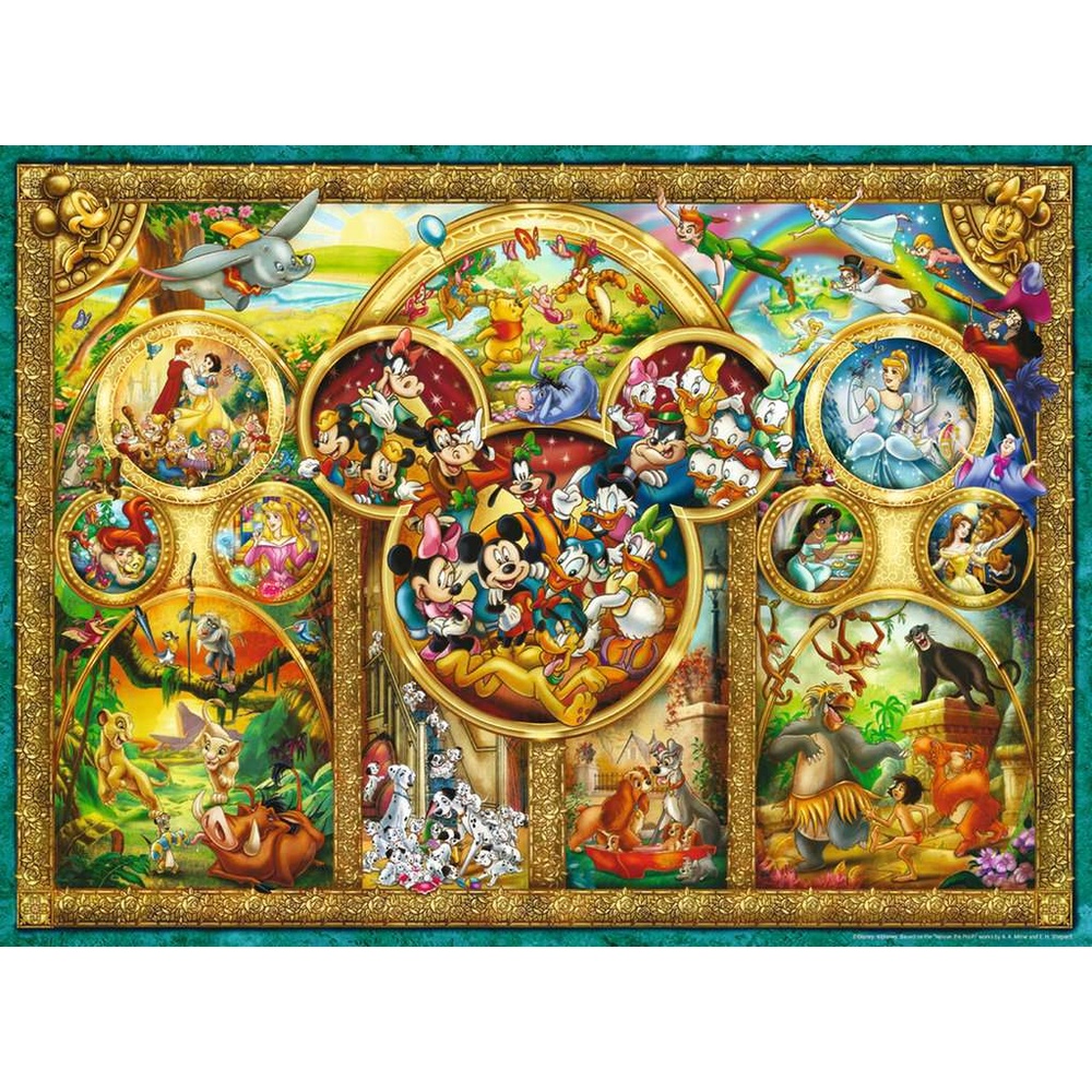 Ravensburger puzzle (slagalice) - Disney Porodica - Image 2
