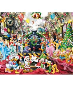 Alternative view of Ravensburger puzzle (slagalice) - Ukrcavanje za Božić