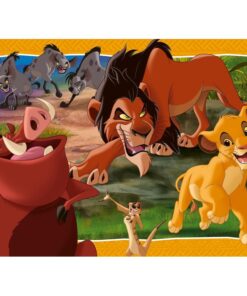Alternative view of Ravensburger puzzle (slagalice) - Mufasa Kralj lavova