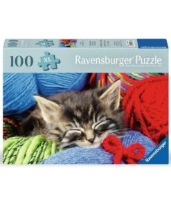Ravensburger puzzle (slagalice) - Vunena mačka