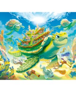 Alternative view of Ravensburger puzzle (slagalice) - Magični podvodni svet