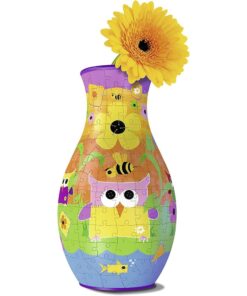 Alternative view of Ravensburger 3D puzzle (slagalice) - Vaza sa sovicom