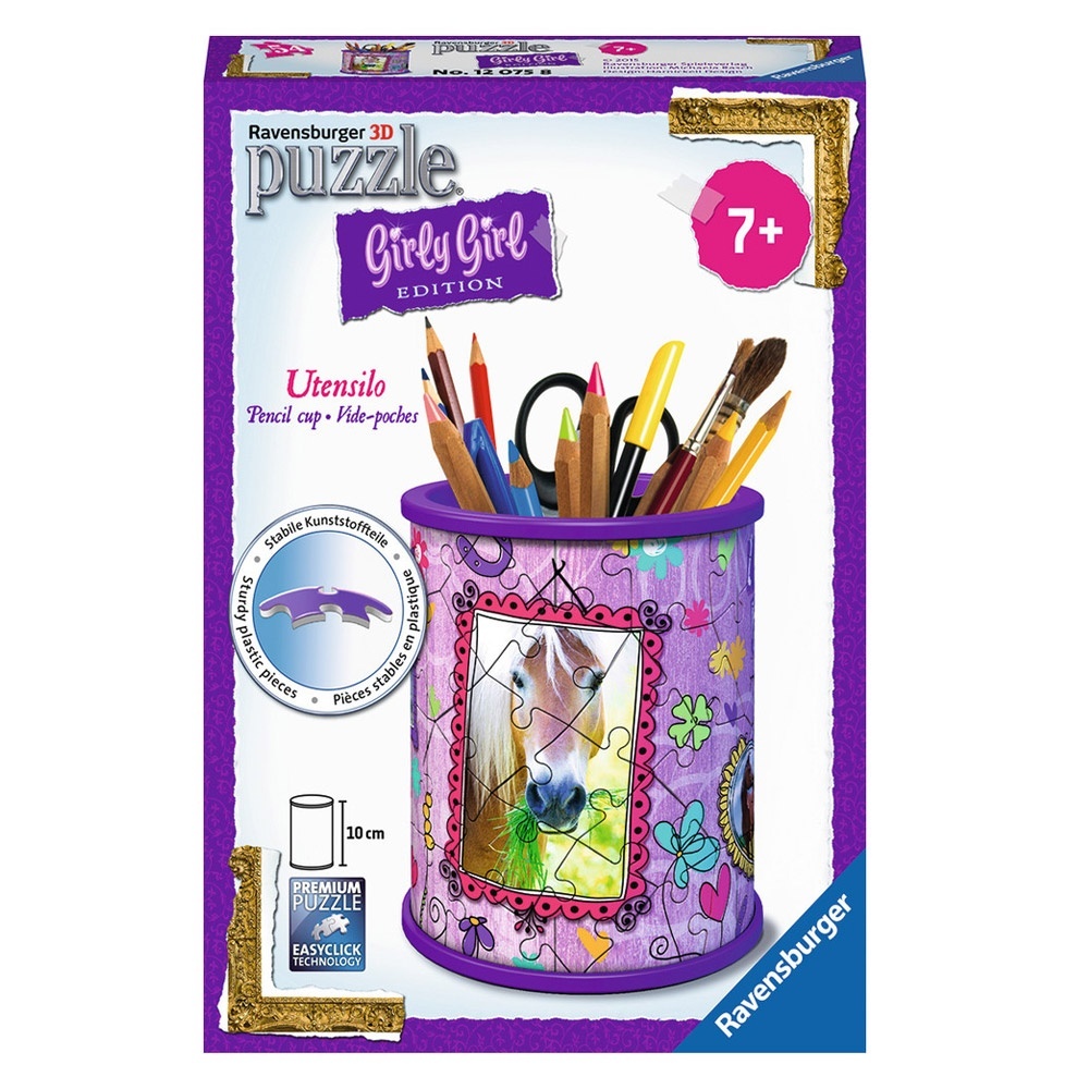 Ravensburger 3D puzzle (slagalice) - Kutija za olovke sa konjem