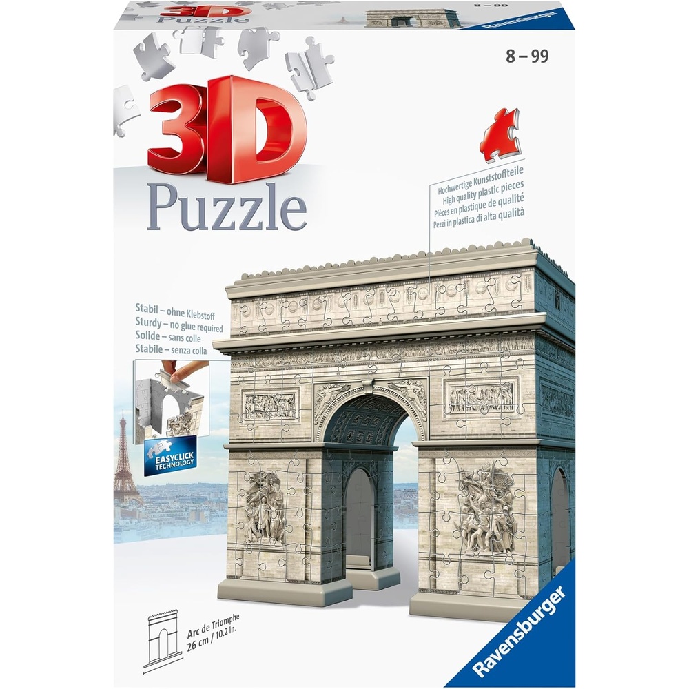 Ravensburger 3D puzzle (slagalice) - Triumfalna kapija u Parizu
