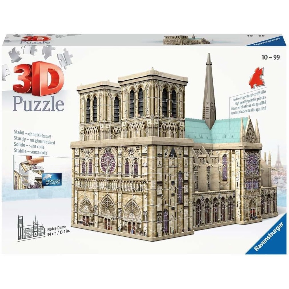 Ravensburger 3D puzzle (slagalice) - Notre Dame
