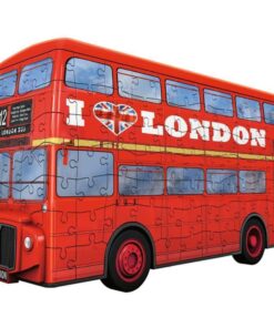 Alternative view of Ravensburger 3D puzzle (slagalice) - London bus