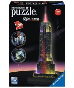Ravensburger 3D puzzle (slagalice) - Empire State Building nocno izdanje