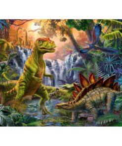 Alternative view of Ravensburger puzzle (slagalice) - Dino