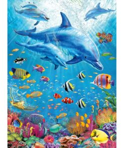 Alternative view of Ravensburger puzzle (slagalice) - Vodeni svet