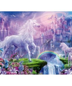 Alternative view of Ravensburger puzzle (slagalice) - Kraljevstvo jednoroga