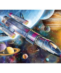 Alternative view of Ravensburger puzzle (slagalice) - Misija u svemiru
