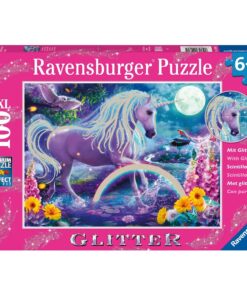 Ravensburger puzzle (slagalice) - Jednorog u gliteru