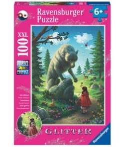 Ravensburger puzzle (slagalice) - Crvenkapa i vuk