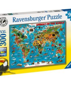 Ravensburger puzzle (slagalice) - Ilistrovana karta sveta