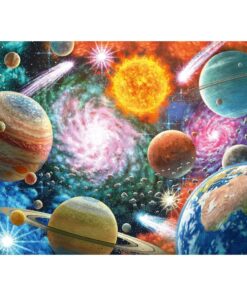 Alternative view of Ravensburger puzzle (slagalice) – Zvezde i planete