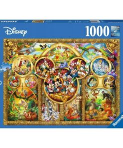 Ravensburger puzzle (slagalice) - Dizni porodica u zlatu