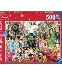 Ravensburger puzzle (slagalice) - Novogodisnja Disney zurka