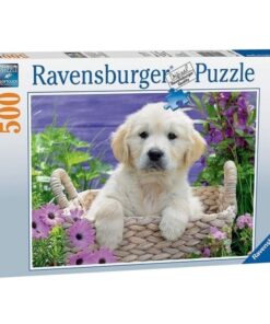 Ravensburger puzzle (slagalice) - Kuce u korpi