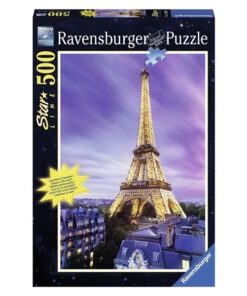 Ravensburger puzzle (slagalice)- Ajfelova kula nocu