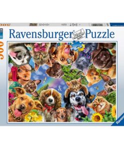 Ravensburger puzzle (slagalice) - Zivotinjski selfi