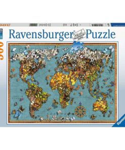 Ravensburger puzzle (slagalice) - Mapa sveta