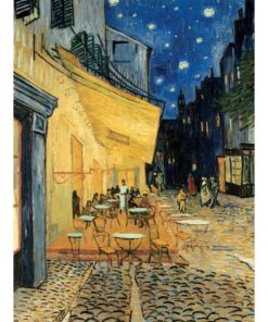 Alternative view of Ravensburger puzzle (slagalice)- Van Gog "Terasa kafane u noci"