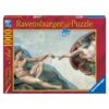 Ravensburger puzzle (slagalice)- Mikelandjelo "Stvaranje Adama"