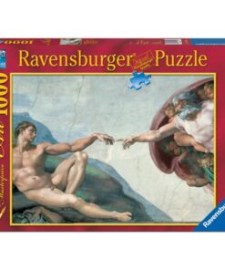Ravensburger puzzle (slagalice)- Mikelandjelo "Stvaranje Adama"