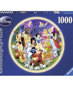 Ravensburger puzzle (slagalice)- Diznijevi likovi, okrugla