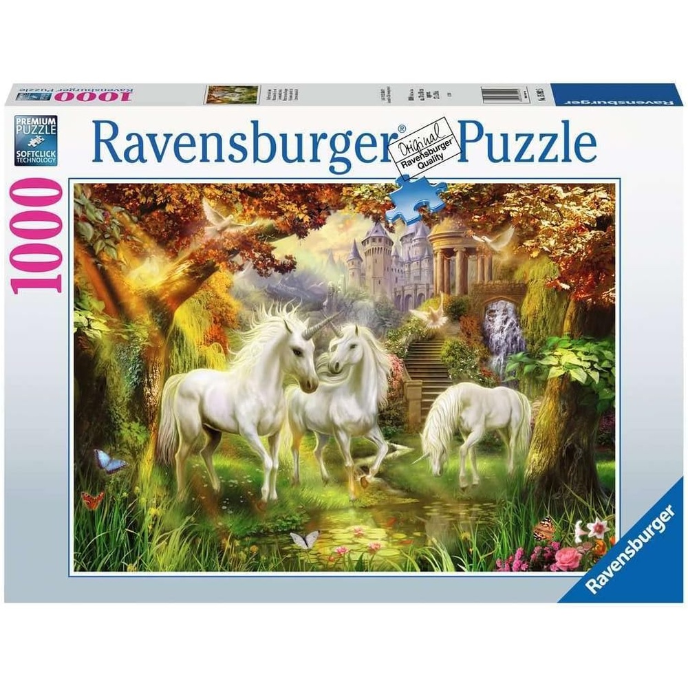 Ravensburger puzzle (slagalice) - Jednorozi u sumi