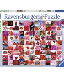 Ravensburger puzzle (slagalice)- 99 crvenih lepih stvari