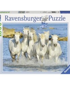 Ravensburger puzzle (slagalice)-Belo konji u galopu