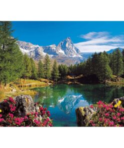 Alternative view of Ravensburger puzzle (slagalice)- Planina I jezero
