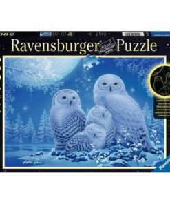 Ravensburger puzzle (slagalice) - Sove na mesečini