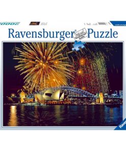 Ravensburger puzzle (slagalice) - Fireworks on Sydney, Australia