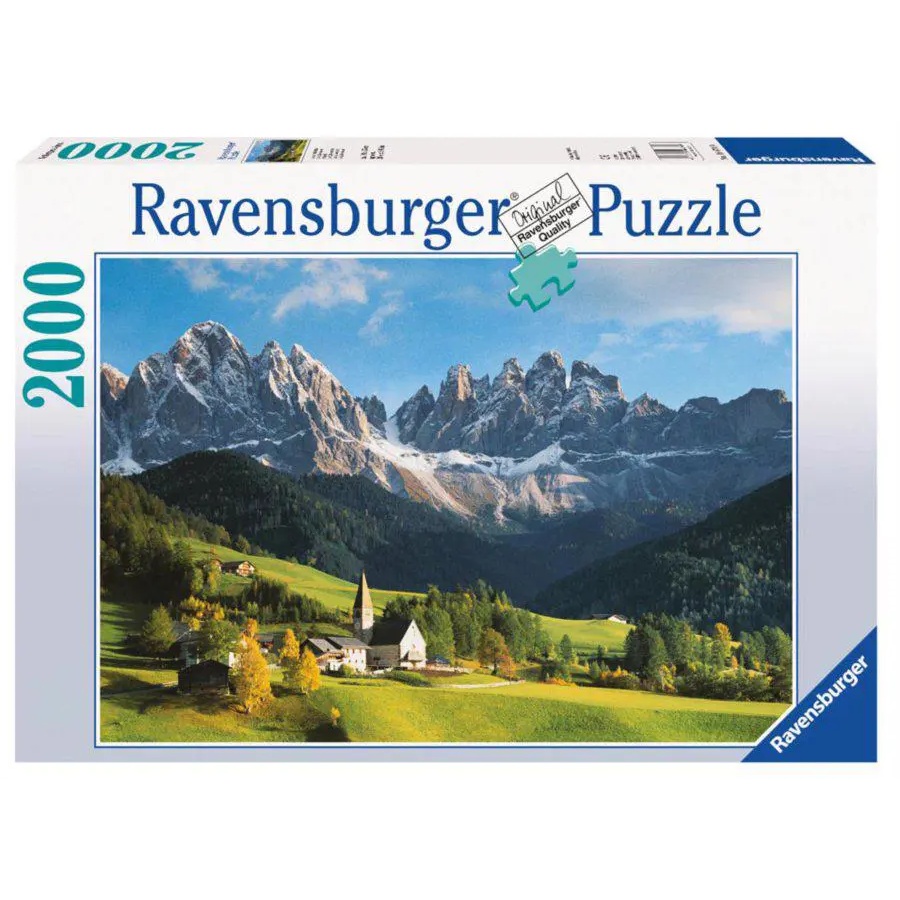 Ravensburger puzzle (slagalice)- Pogled na Dolomite 2000