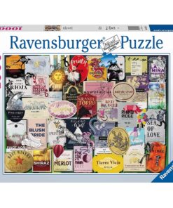 Ravensburger puzzle (slagalice) - Vinske etikete