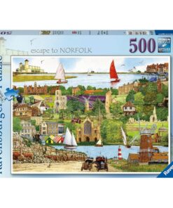 Ravensburger puzzle (slagalice) - Beg u Nofolk