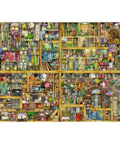 Alternative view of Ravensburger puzzle (slagalice)- Colin Thompson , Polica za knjige