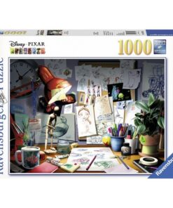 Ravensburger puzzle (slagalice)- Radni sto umetnika