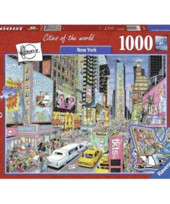 Ravensburger puzzle (slagalice) - Kartunizovan Njujork