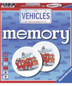 Ravensburger drustvena igra - Memorija sa vozilima