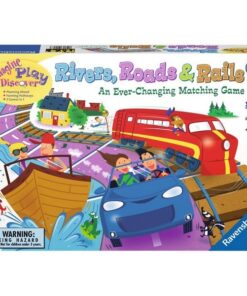 Ravensburger drustvena igra - Rivers, Roads and rails